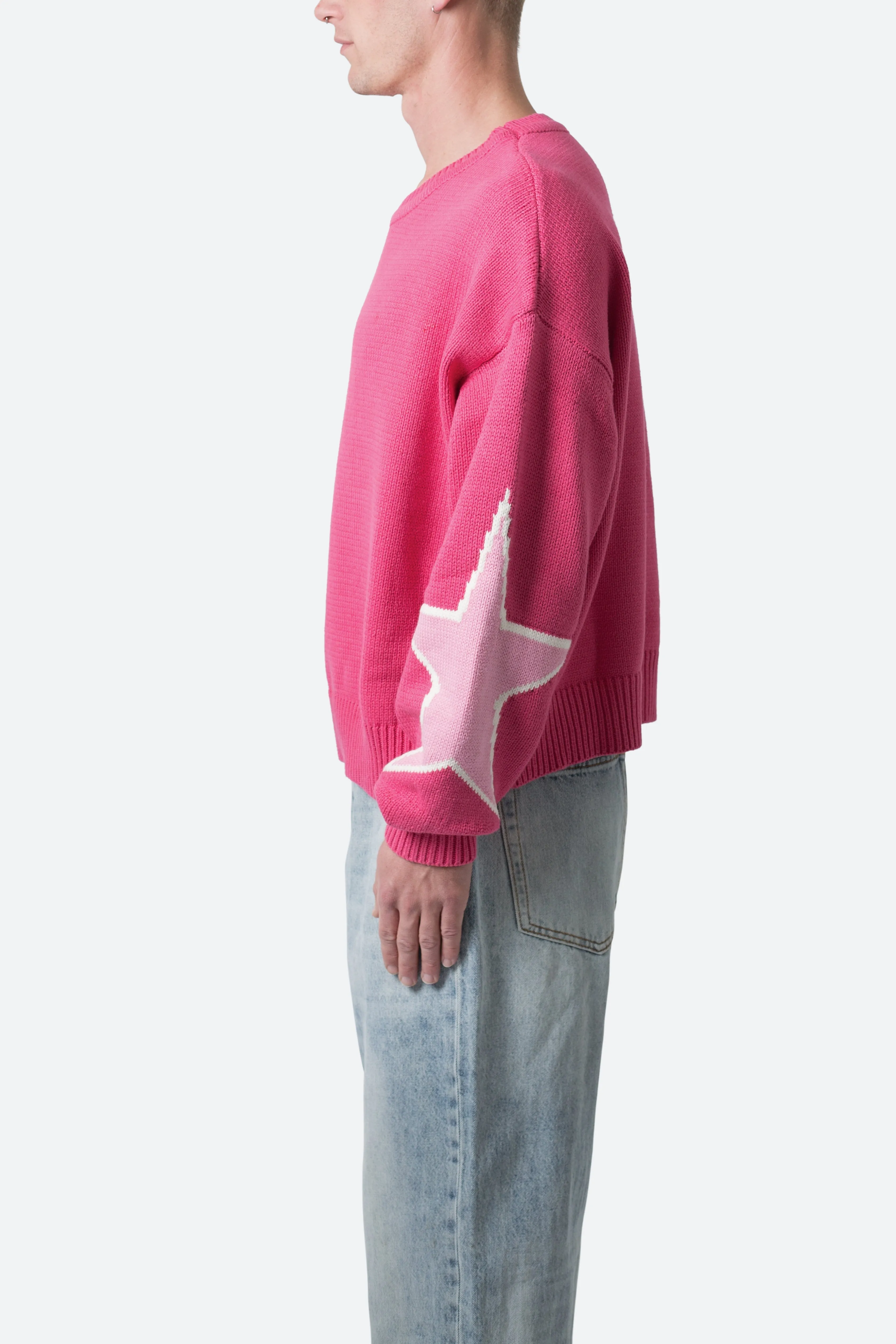 Star Sweater - Pink