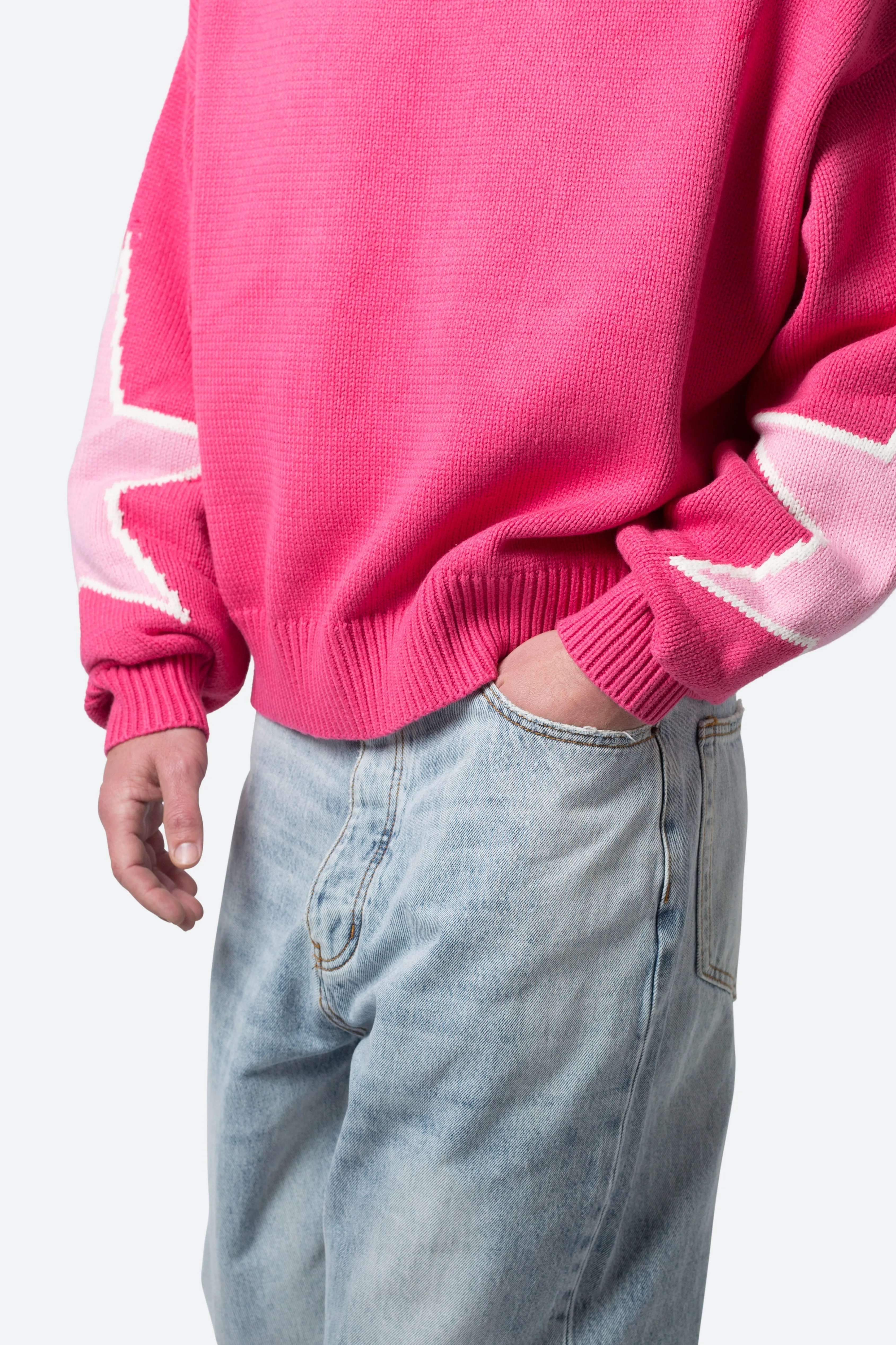 Star Sweater - Pink