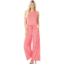 Striped Jumpsuit