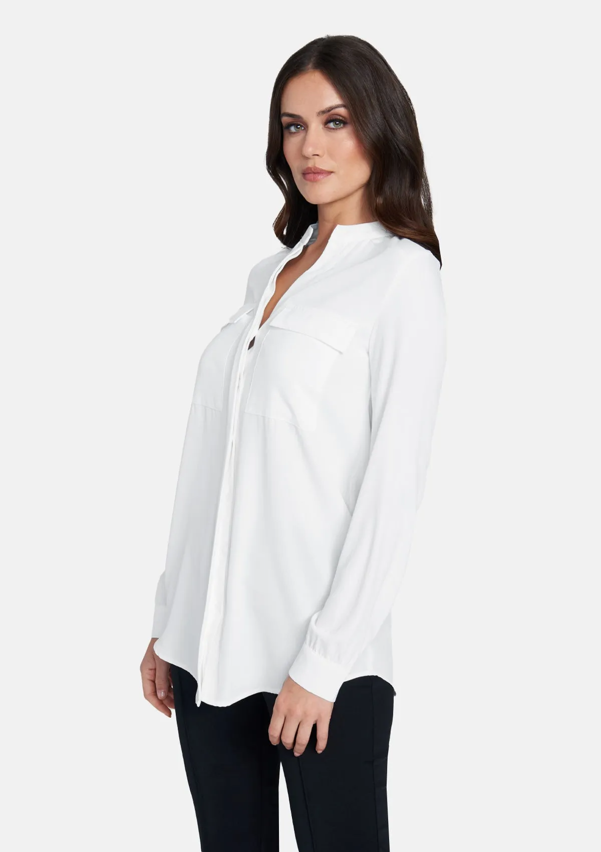 Tall Classic Button Up Blouse