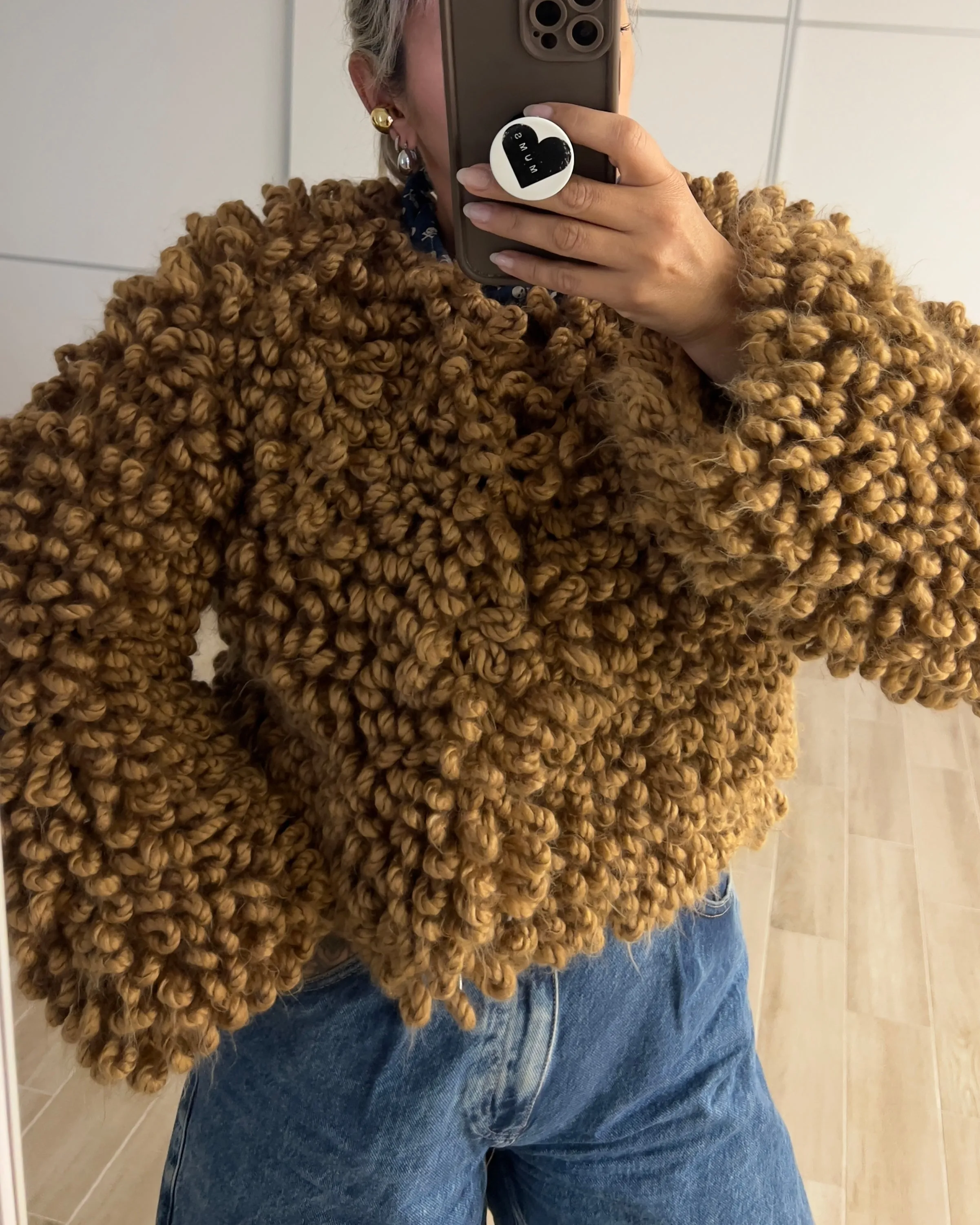 Teddy Crop Jacket