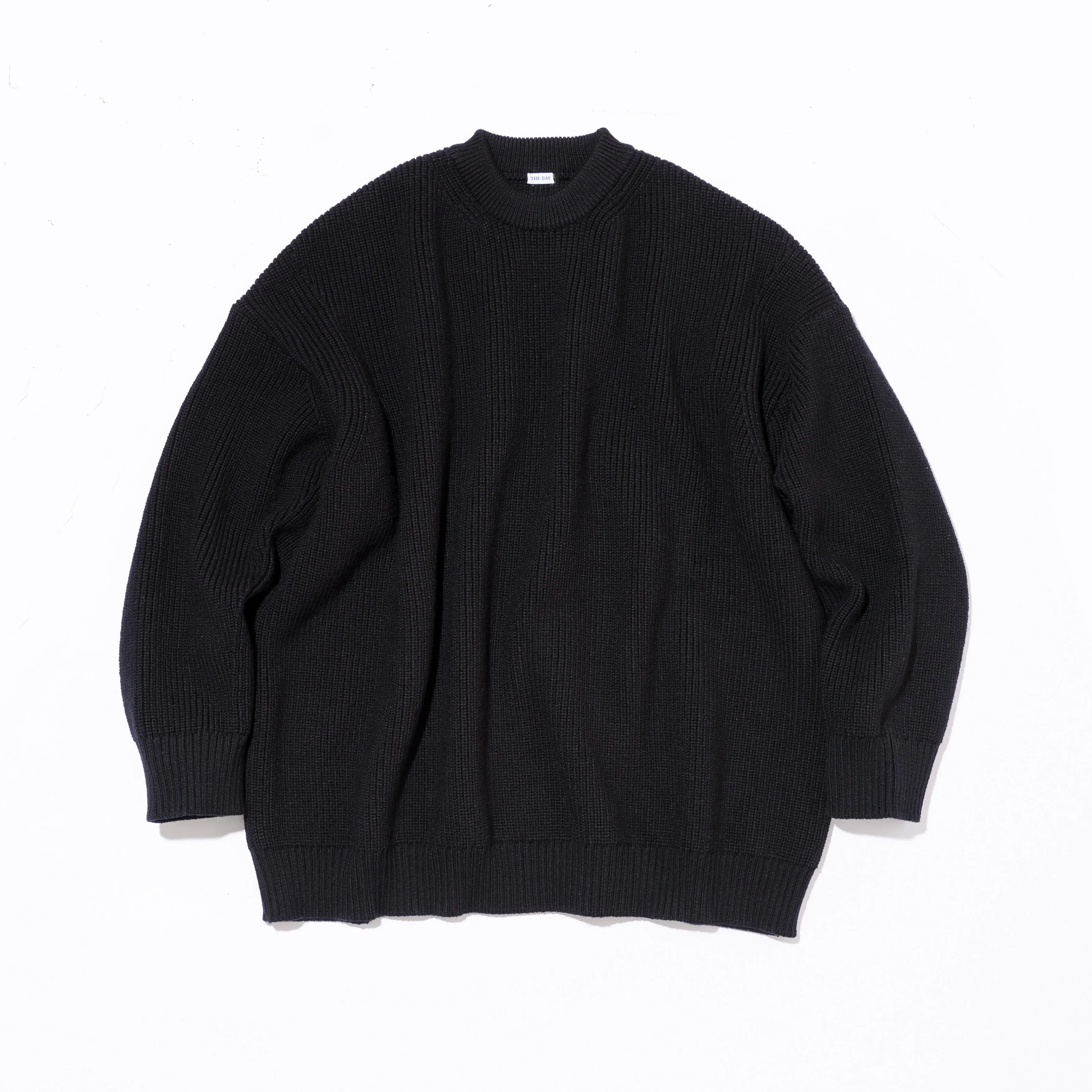 THE DAY - LOW GAUGE CREWNECK PREMIUM KNIT - D23W-03001