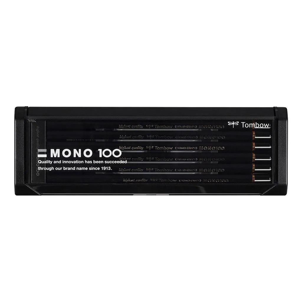 Tombow MONO 100 Mix 4H-6B (12 Pack)