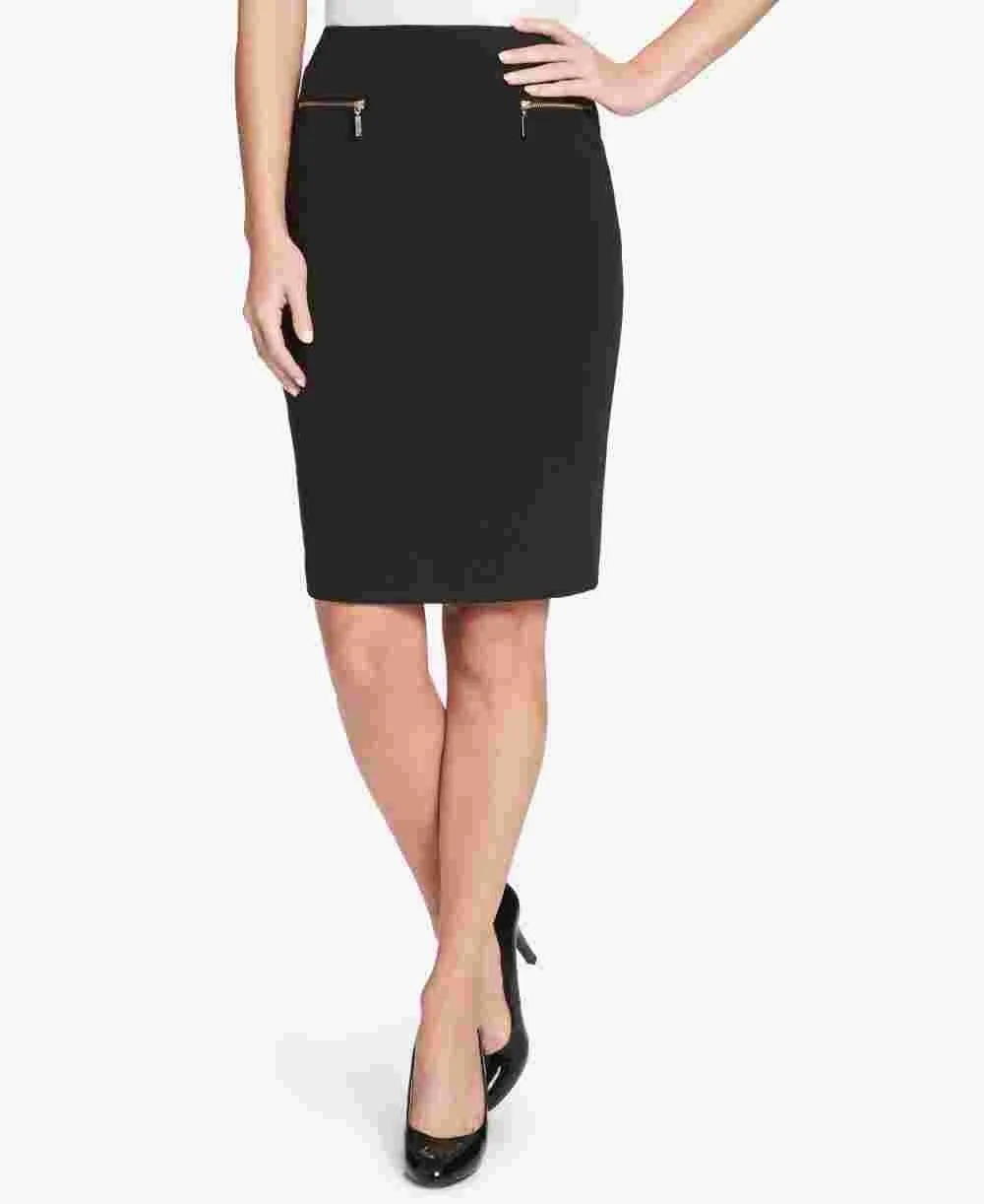 Tommy Hilfiger Women's Pencil Skirt Black Size 8