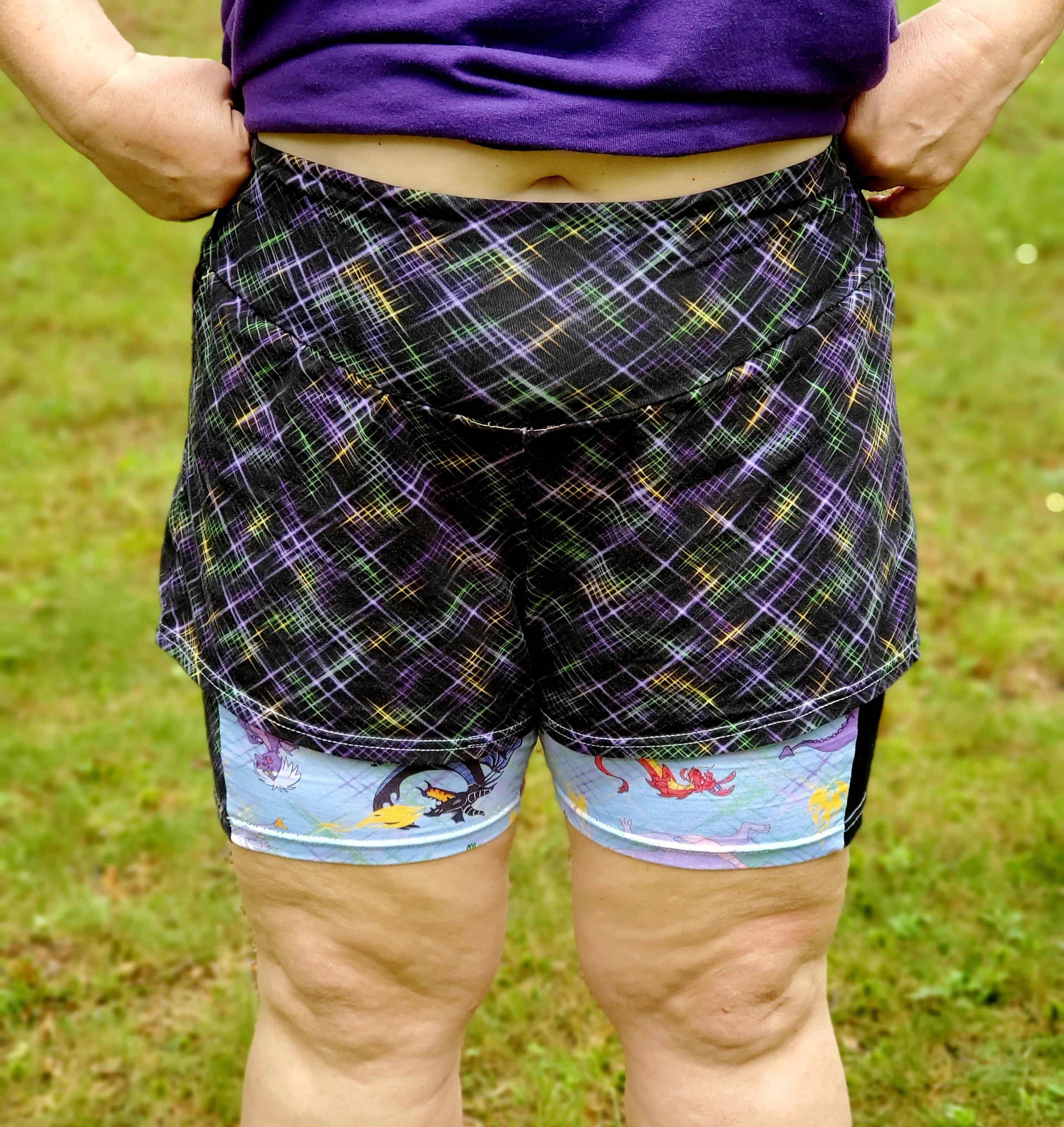 Unplugged Shorts PDF Sewing Pattern- Sizes B-M