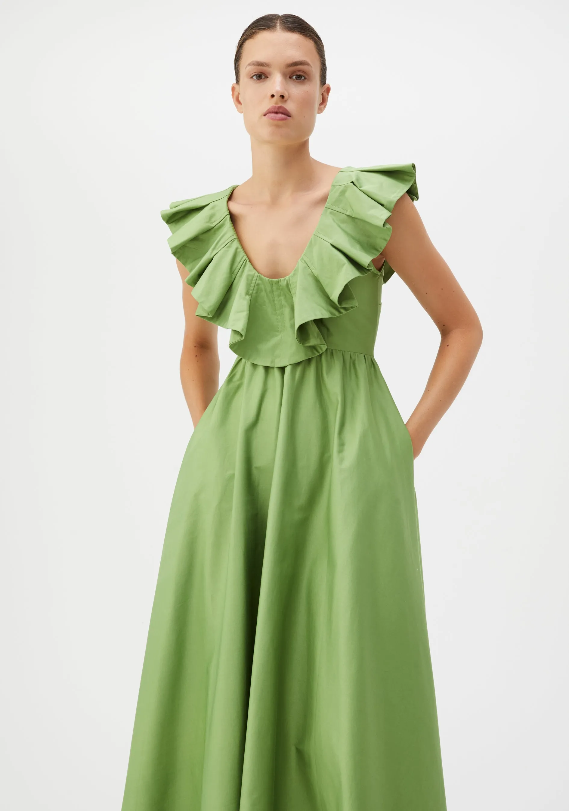 Valencia Maxi Dress_Apple