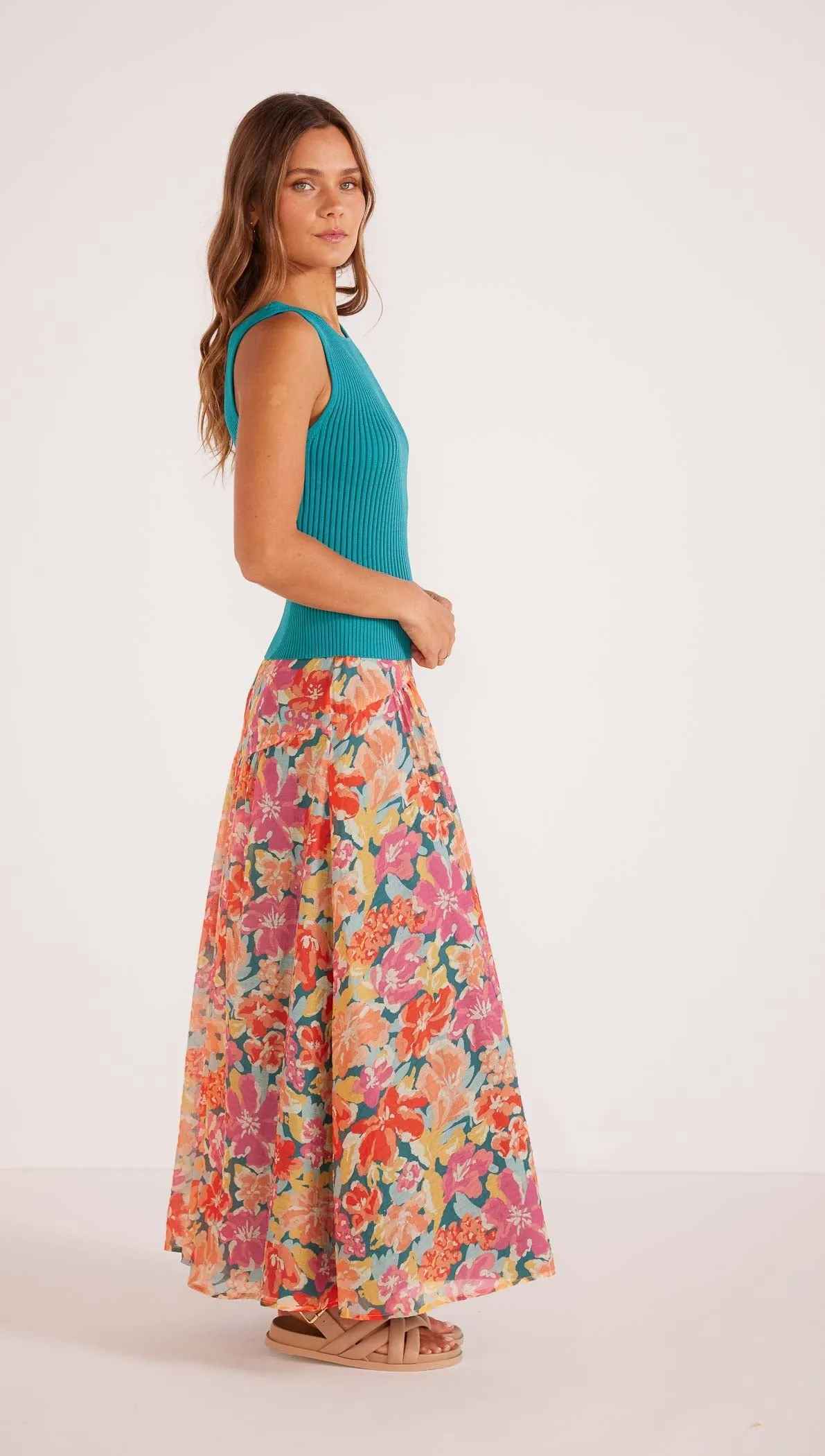 Valla Midi Skirt