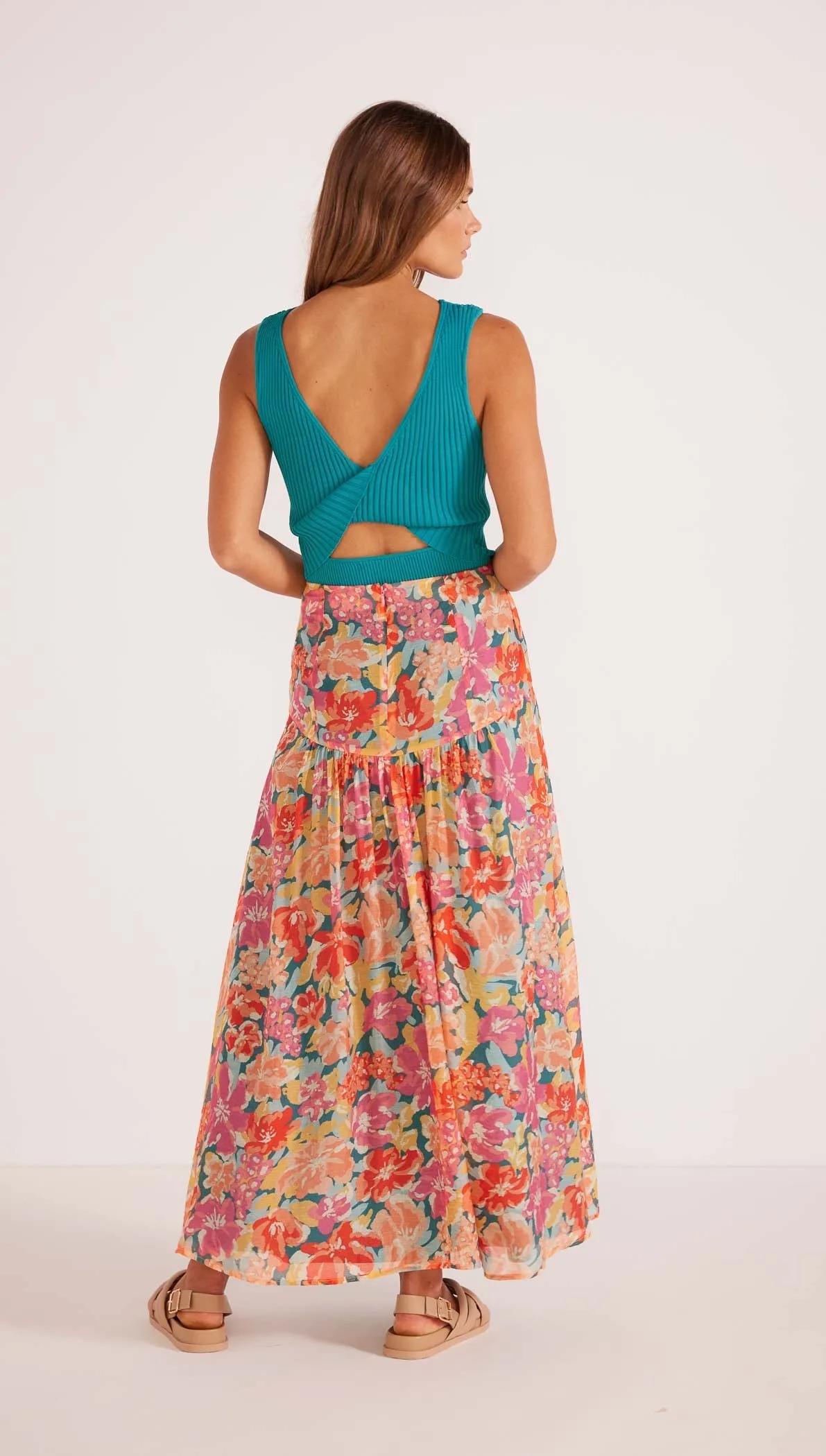 Valla Midi Skirt