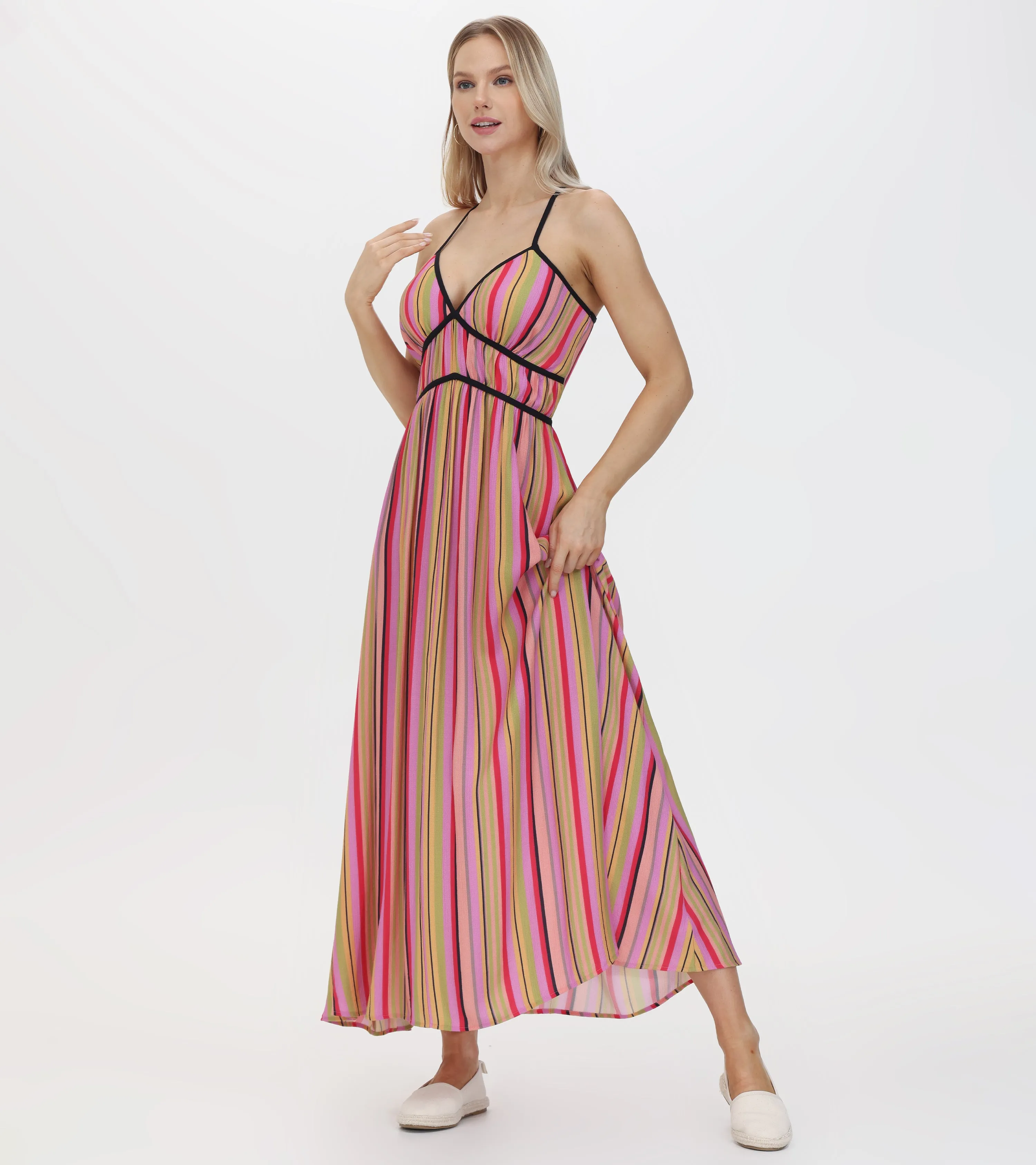 Vibrant Maxi Dress