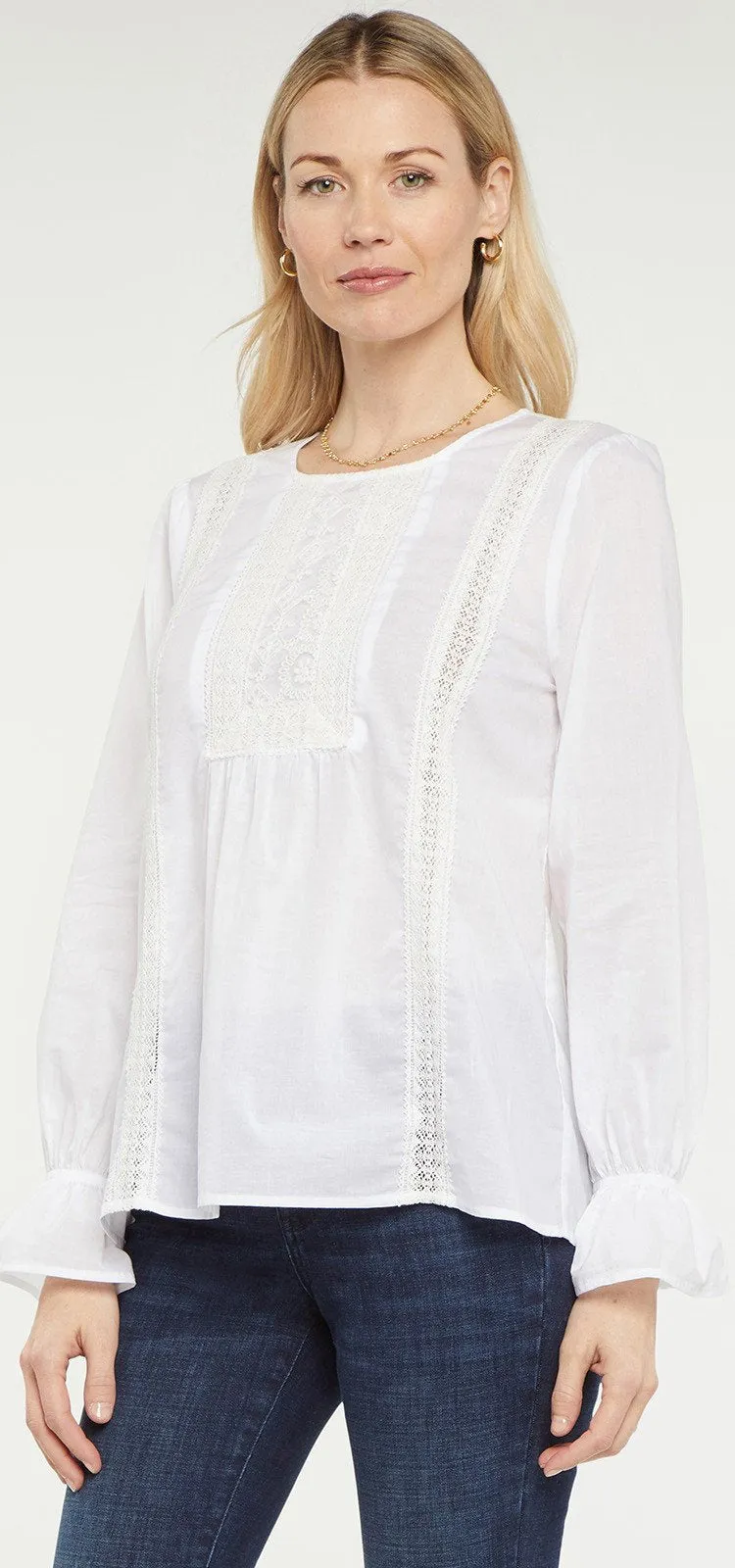 Victoria Blouse Wit | Optic White