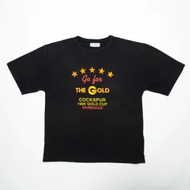 Vintage '90 Cockspur Rum Go for Fold Barbados Tee (L)