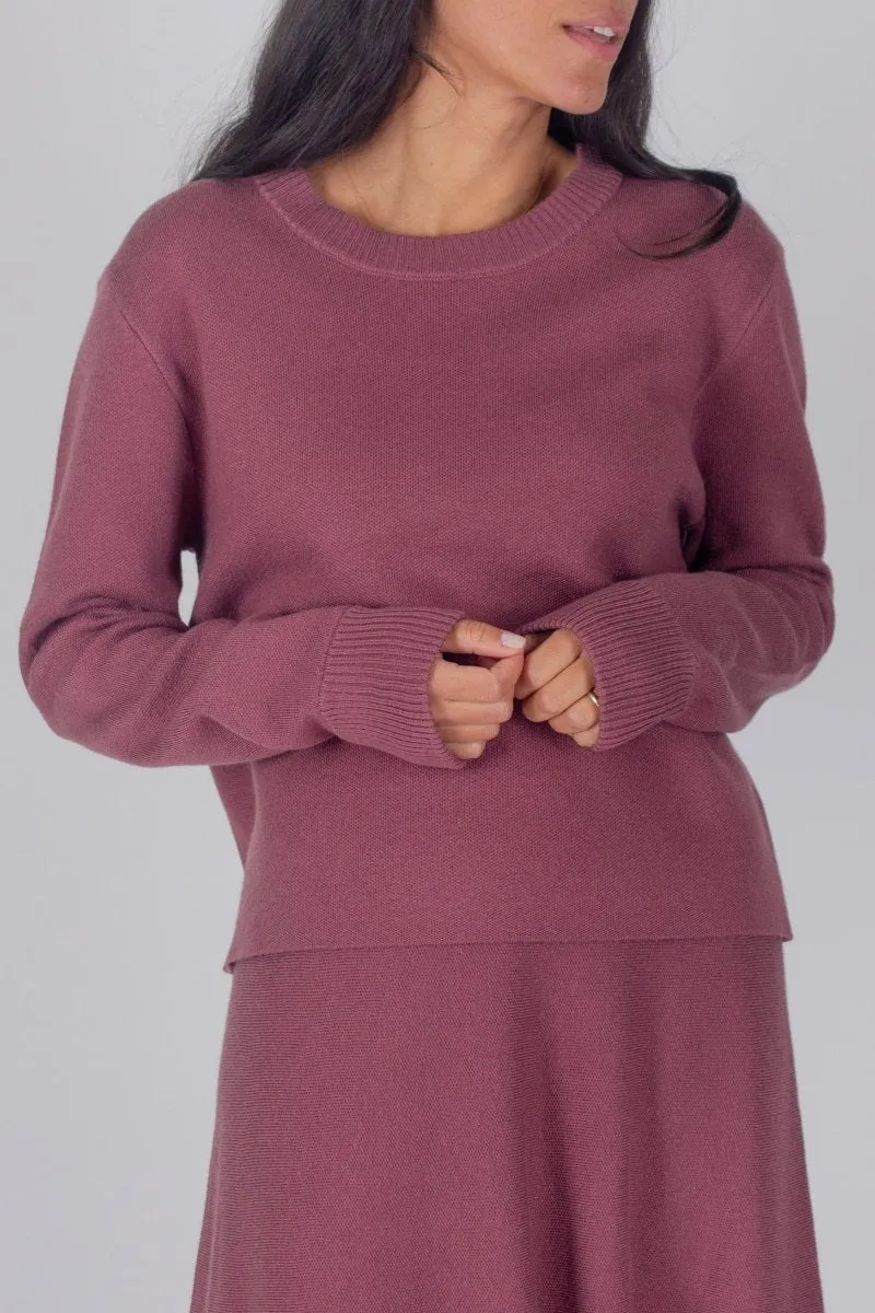 WILLOW TOP (PLUM)