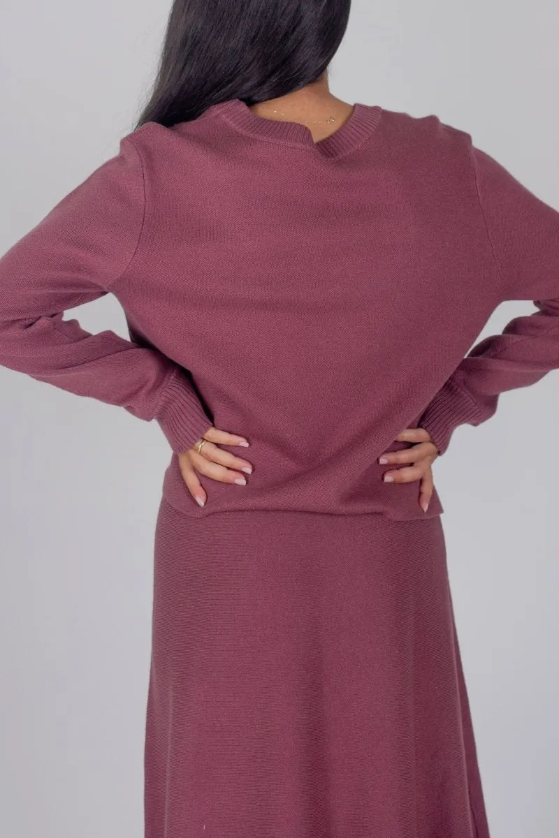 WILLOW TOP (PLUM)