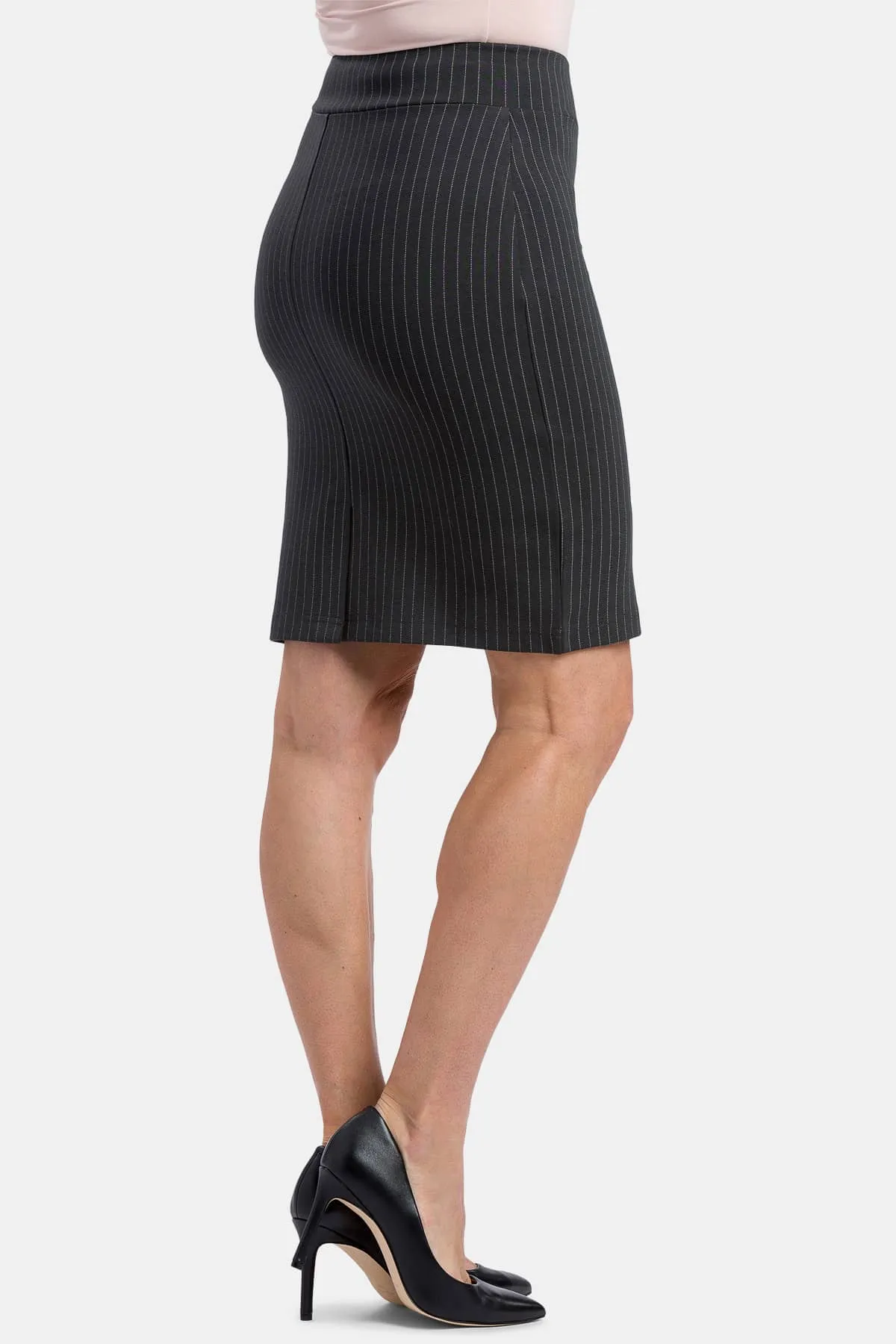 Women's Ponte Knit Pull-On Pencil Skirt