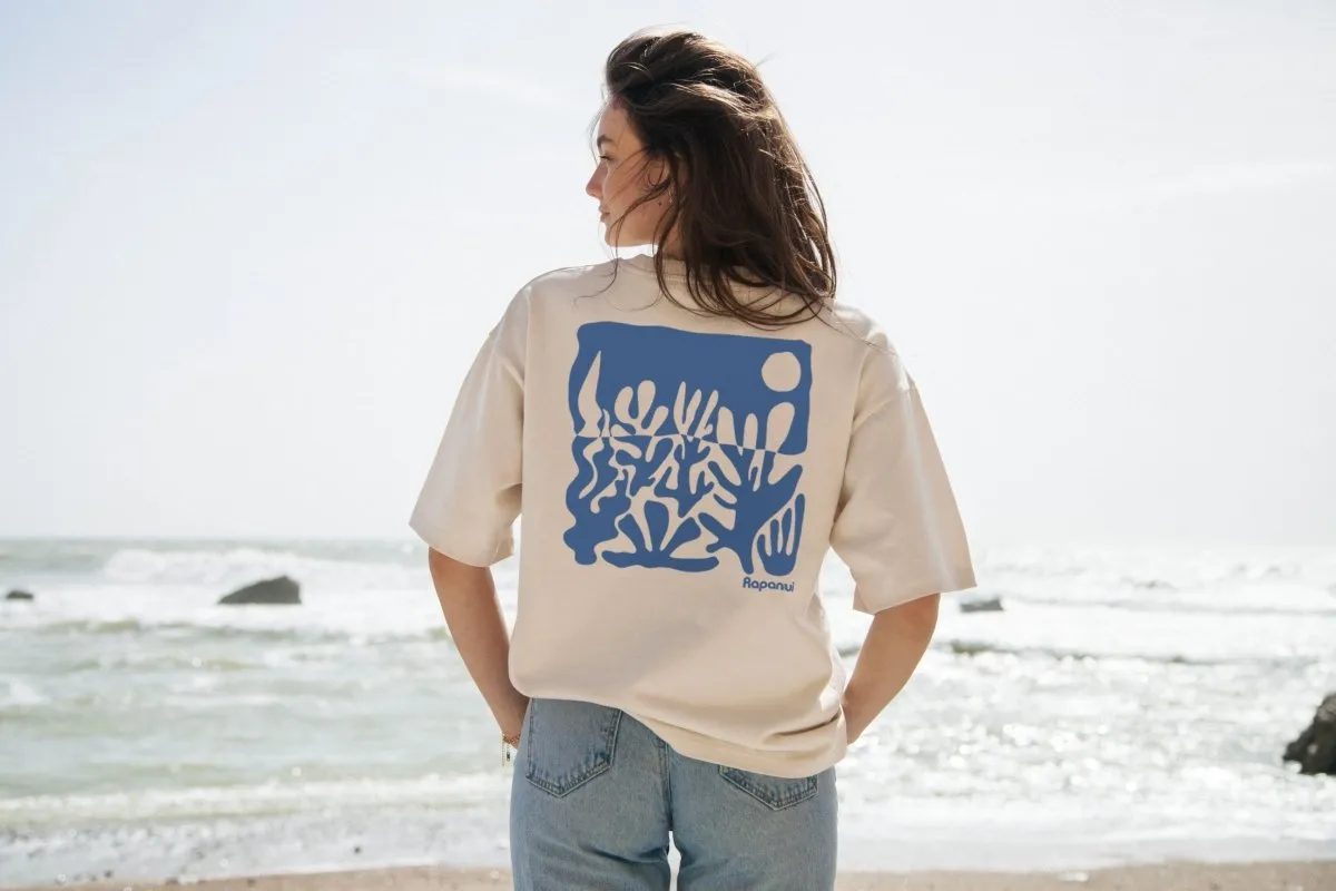 Women's Seascape Oversized T-Shirt