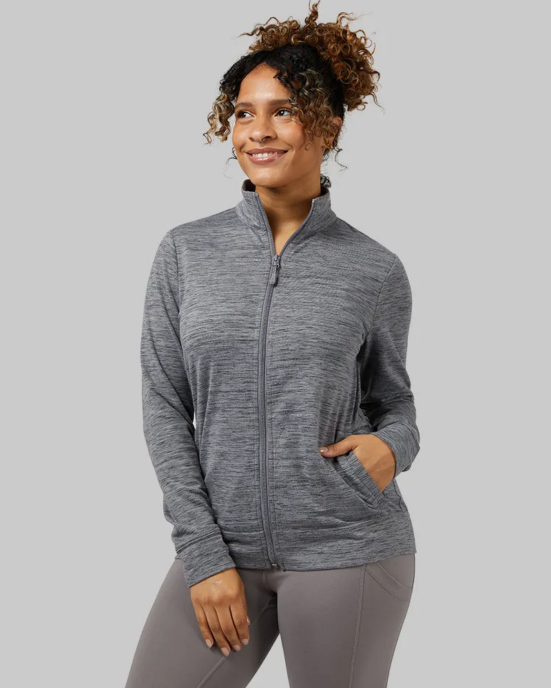 WOMEN'S SOFT STRETCH TRACK JACKET